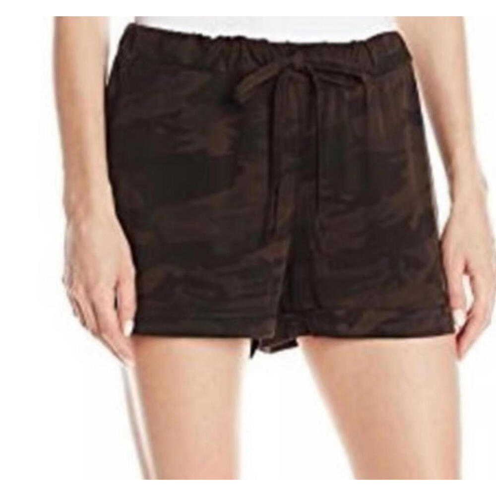 Sanctuary Women’s Ben Charcoal Camo Ben Shorts Small
